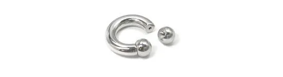 0g Internal Steel Circular Barbell — Price Per 1