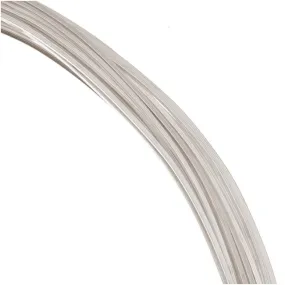 1 Oz. (30 Ft.) Sterling Silver Wire 22 Gauge Square Dead Soft