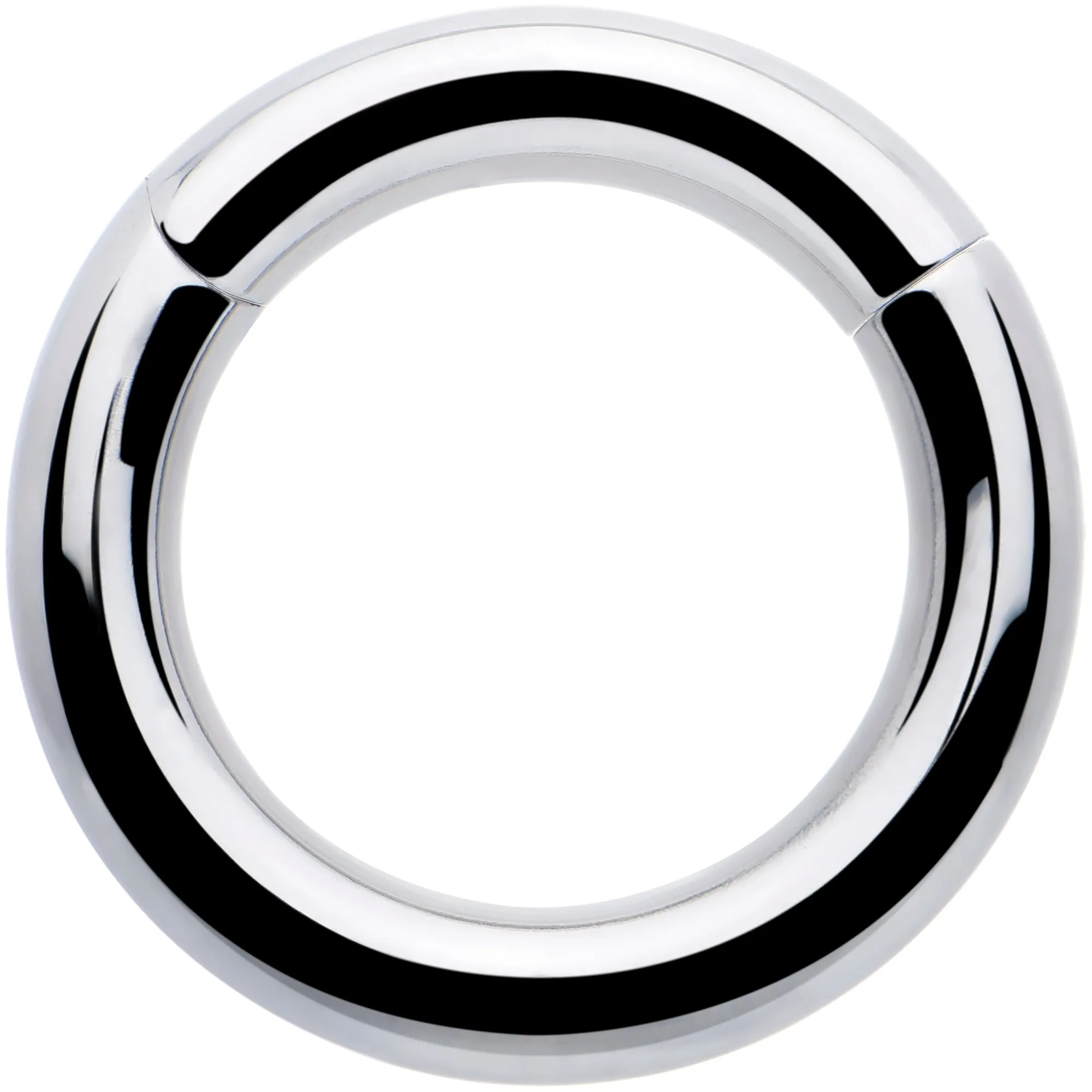 10 Gauge 3/8 316L Surgical Steel Precision Hinged Segment Hoop