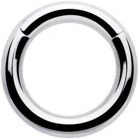 10 Gauge 3/8 316L Surgical Steel Precision Hinged Segment Hoop