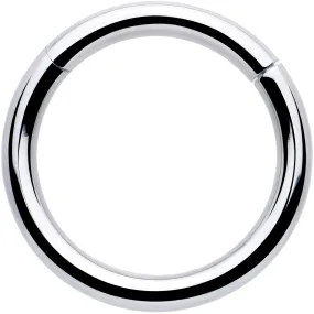 10 Gauge 5/8 316L Surgical Steel Precision Hinged Segment Hoop