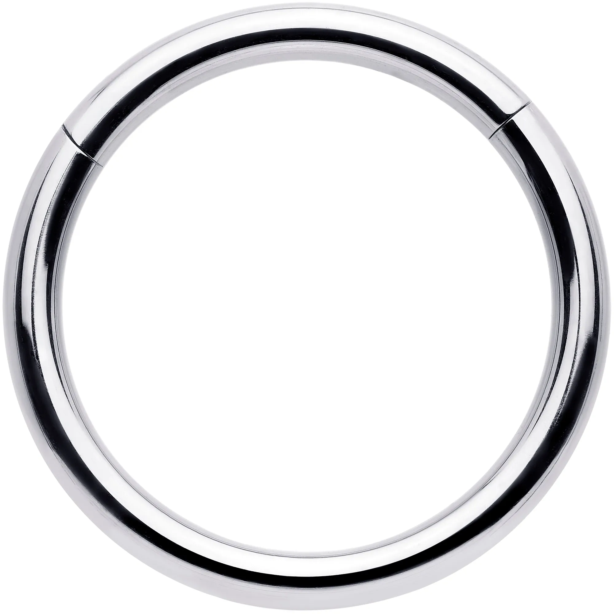 12 Gauge 5/8 316L Surgical Steel Precision Hinged Segment Hoop