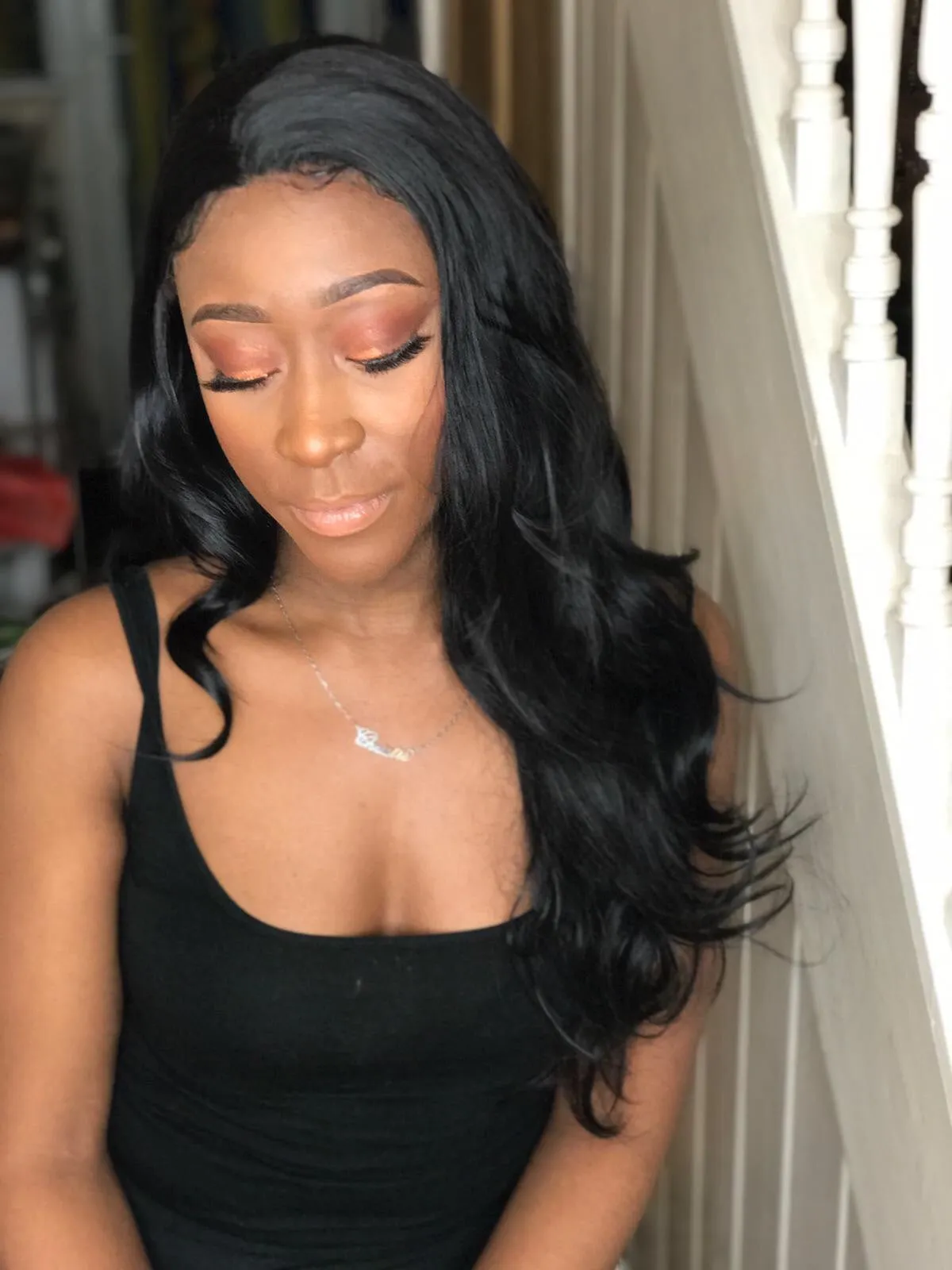 30 Billion: 26 inches Lace Frontal Heat Resistant Synthetic Fibre Wig