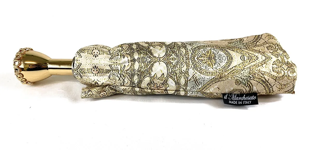 Amazing Baroque Design - Women's Folding Umbrella