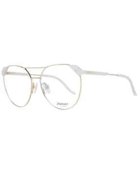 Ana Hickmann Full-Rim Aviator Metal Optical Frames with Demo Lenses