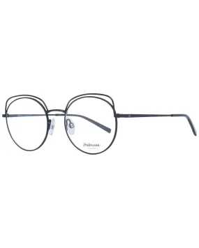 Ana Hickmann Round Full-Rim Metal Optical Frames with Branded Case