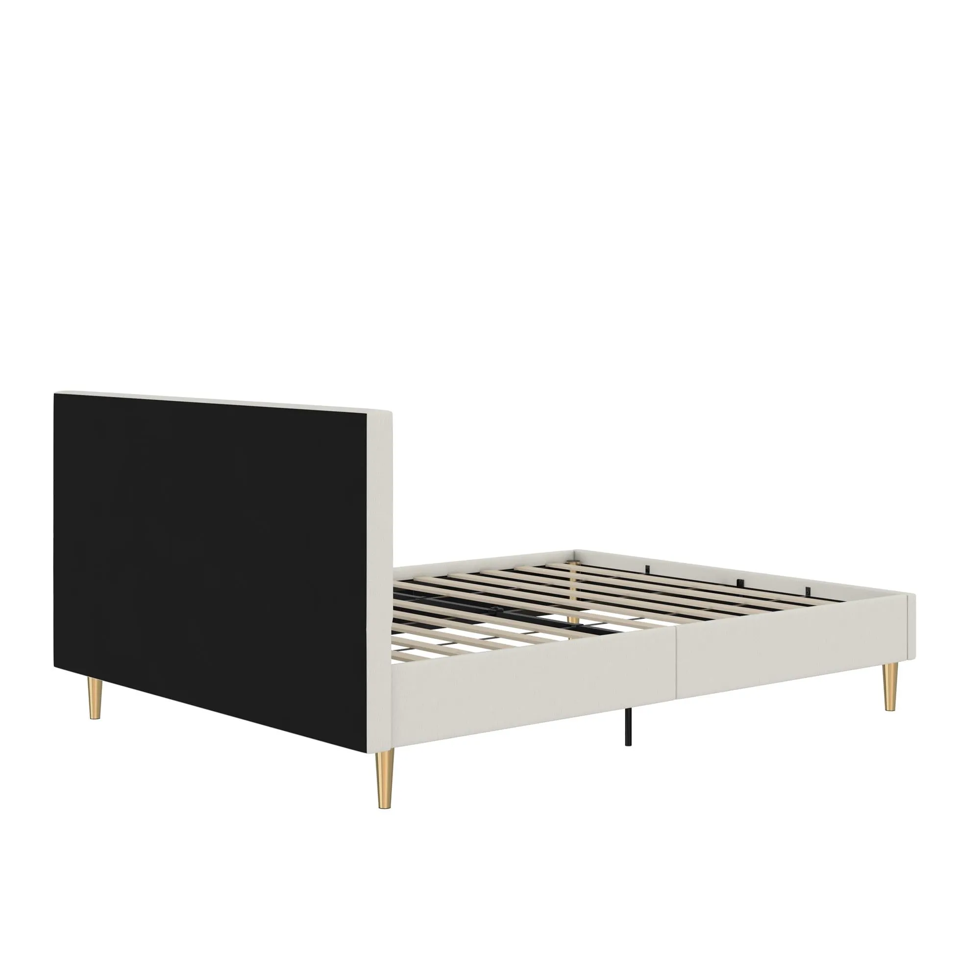 Andrea Tufted Upholstered Platform Bed