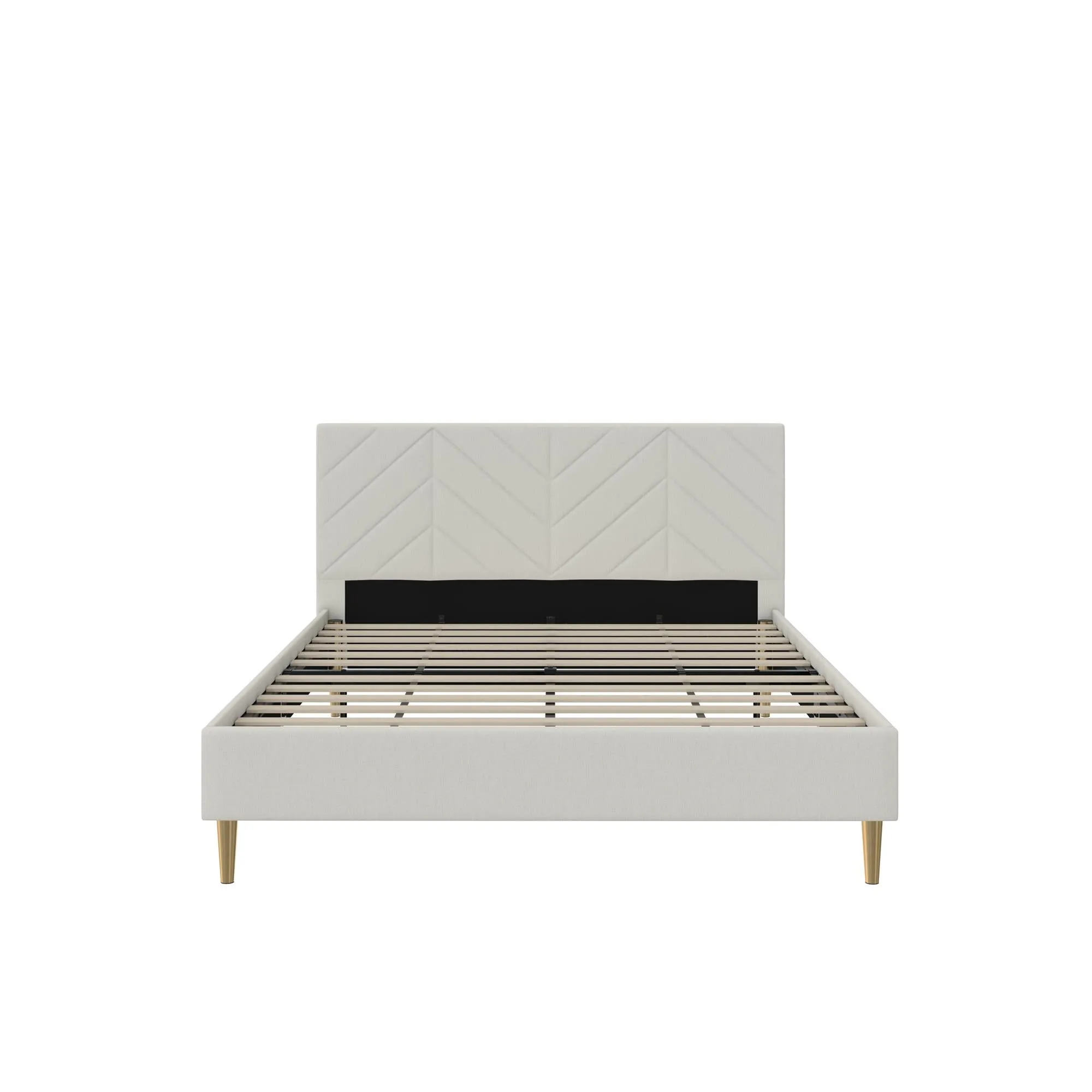 Andrea Tufted Upholstered Platform Bed