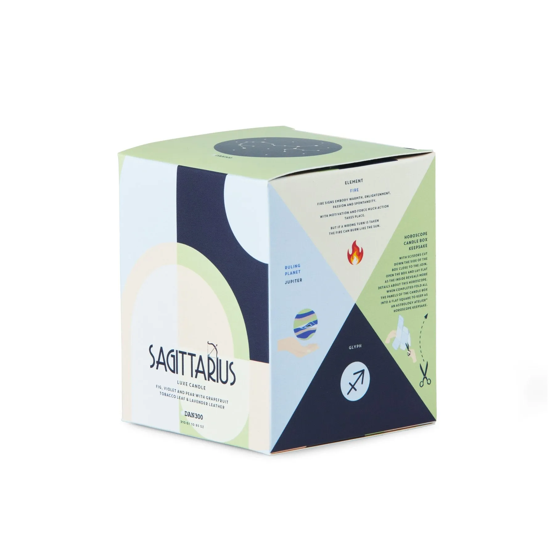 Astrology Atelier Zodiac Candle Sagittarius