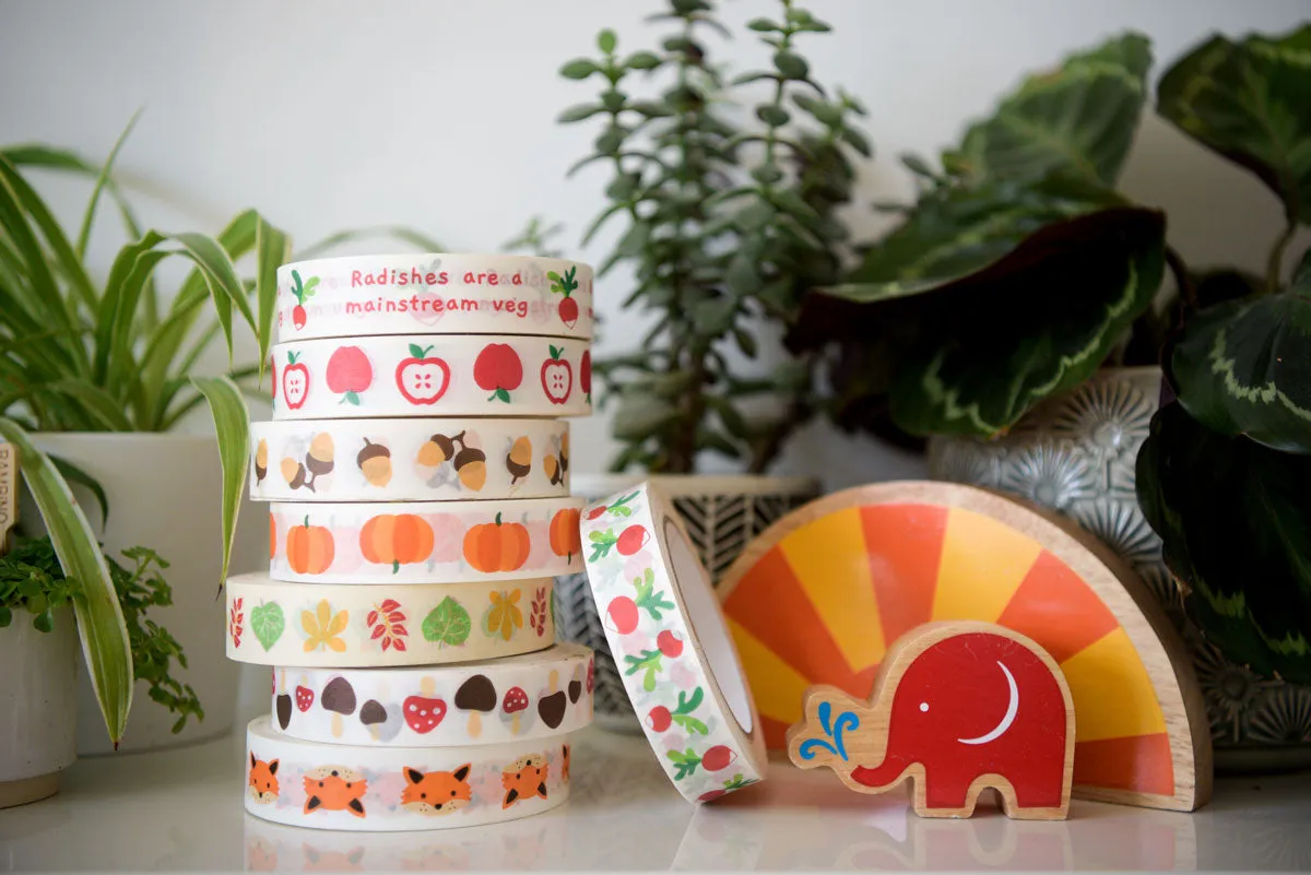 Babipur Apple Eco Paper Tape