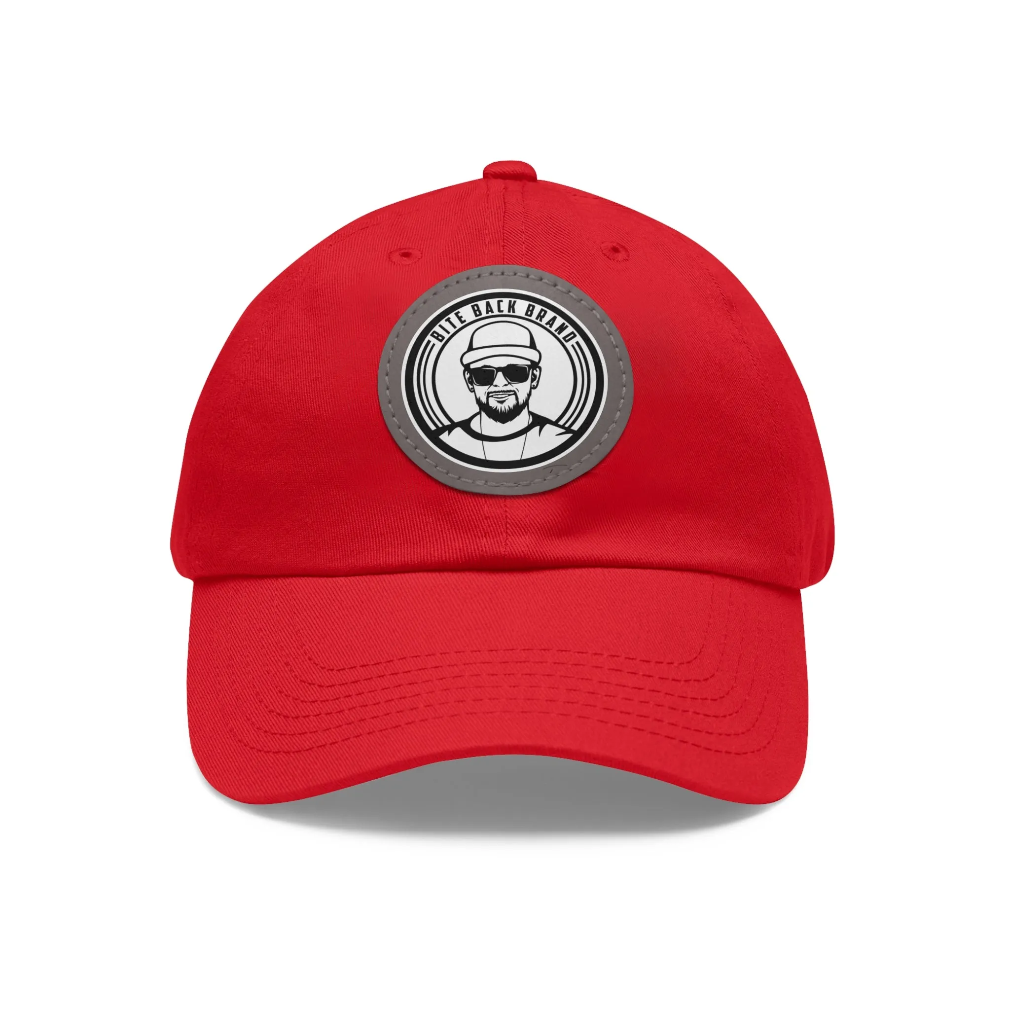 Captain Brandon Hat with Leather Patch (Round)