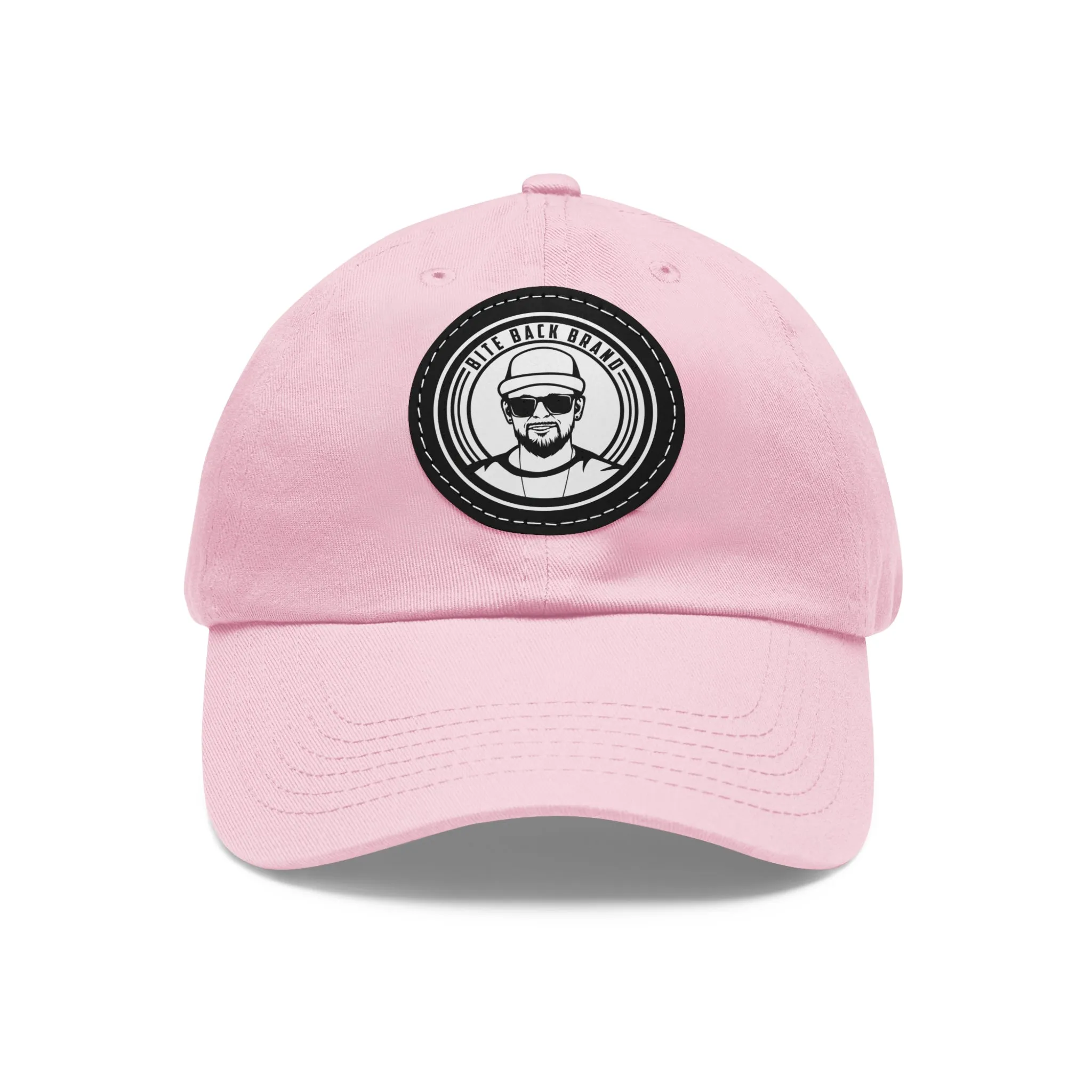 Captain Brandon Hat with Leather Patch (Round)