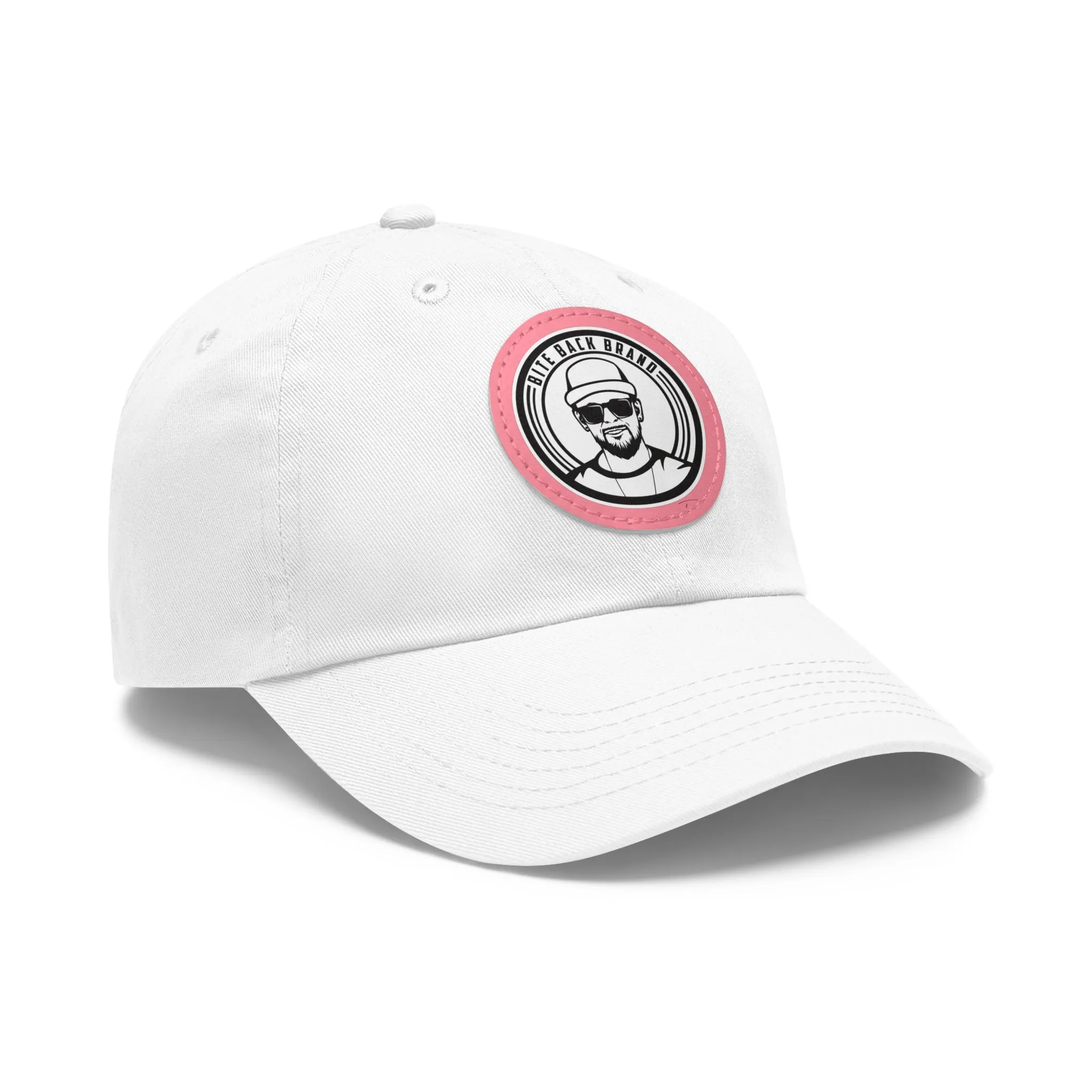 Captain Brandon Hat with Leather Patch (Round)