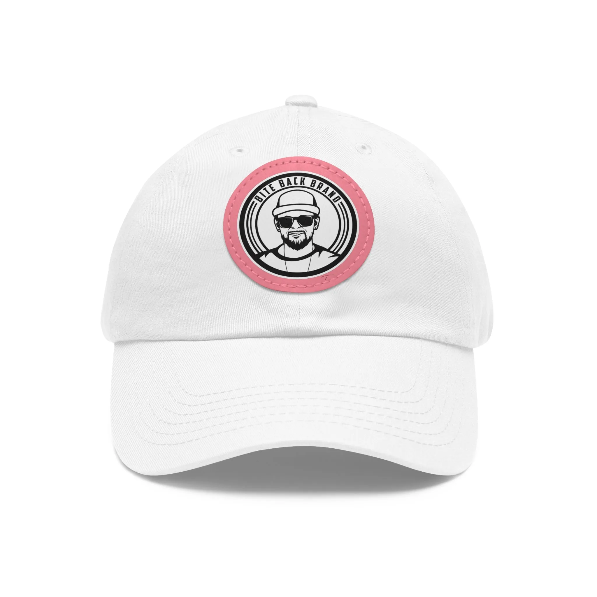 Captain Brandon Hat with Leather Patch (Round)