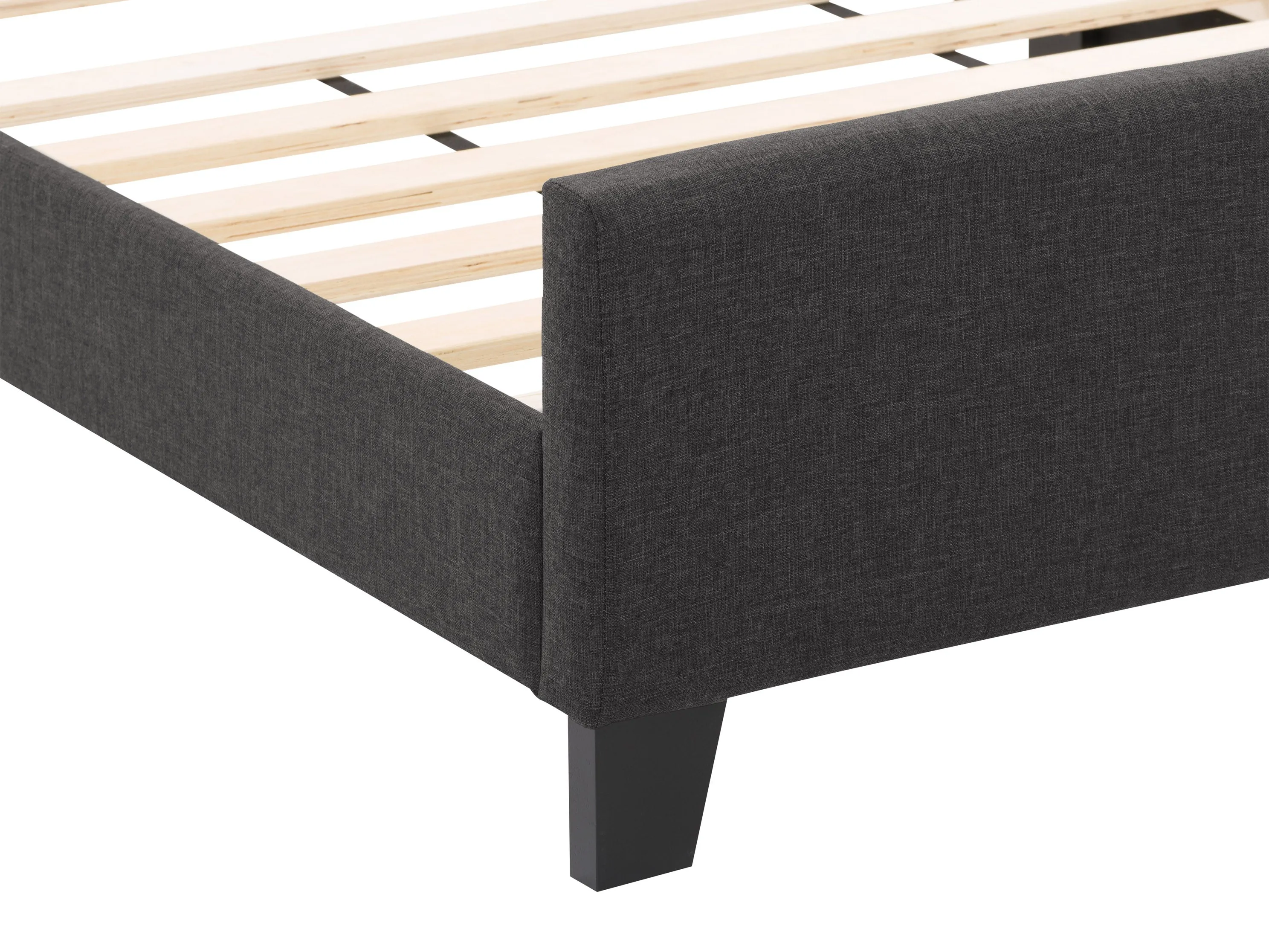 Charcoal Contemporary Twin / Single Bed