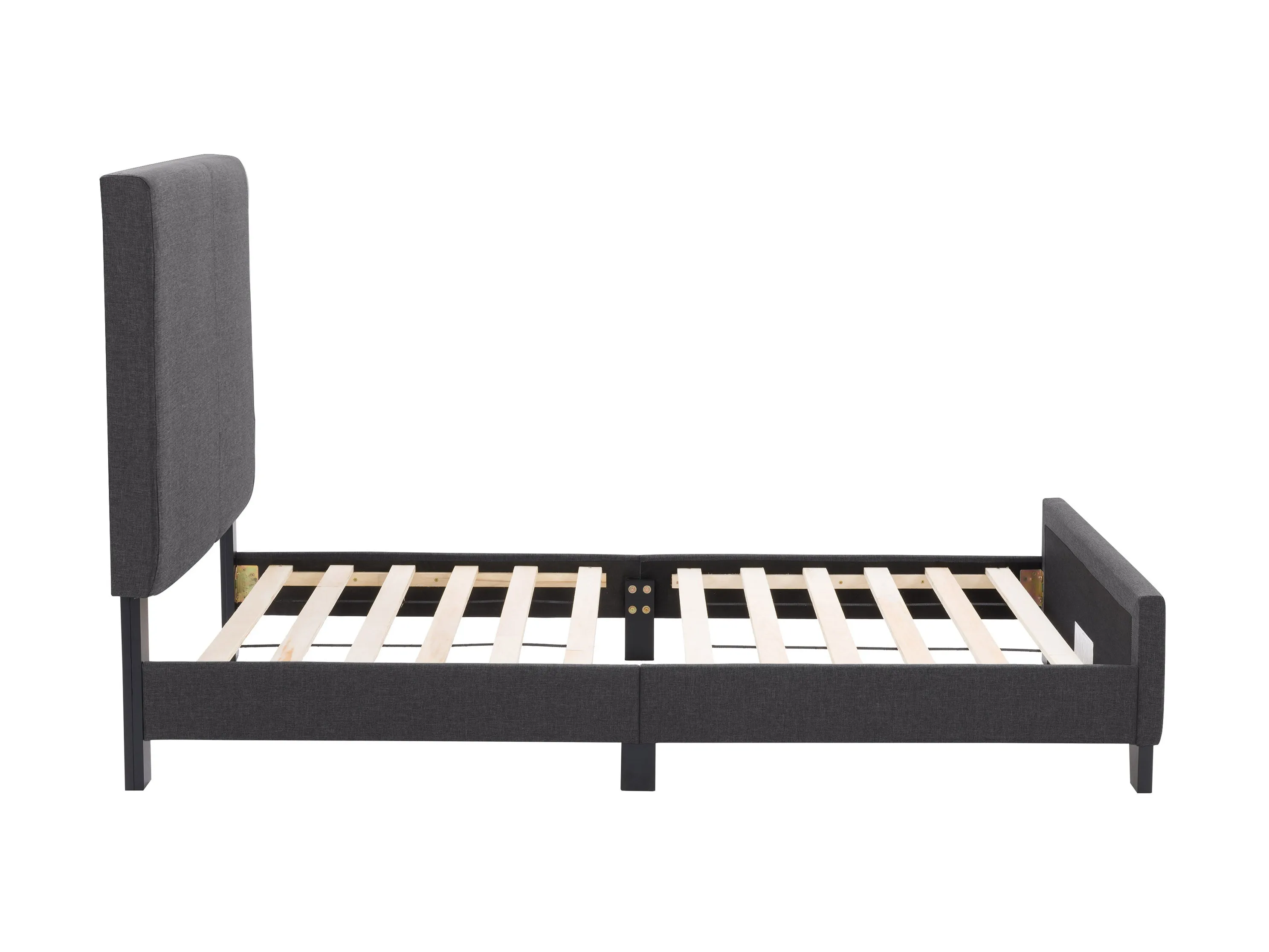 Charcoal Contemporary Twin / Single Bed