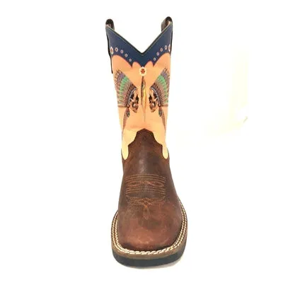 CHILDREN'S GIRLS SQUARE TOE POCONO WESTERN BOOTS 292-30K-CTR