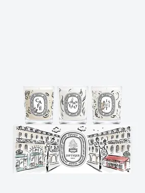 Coffee, Chantilly (whipped cream), Cookie set candle - Limited edition