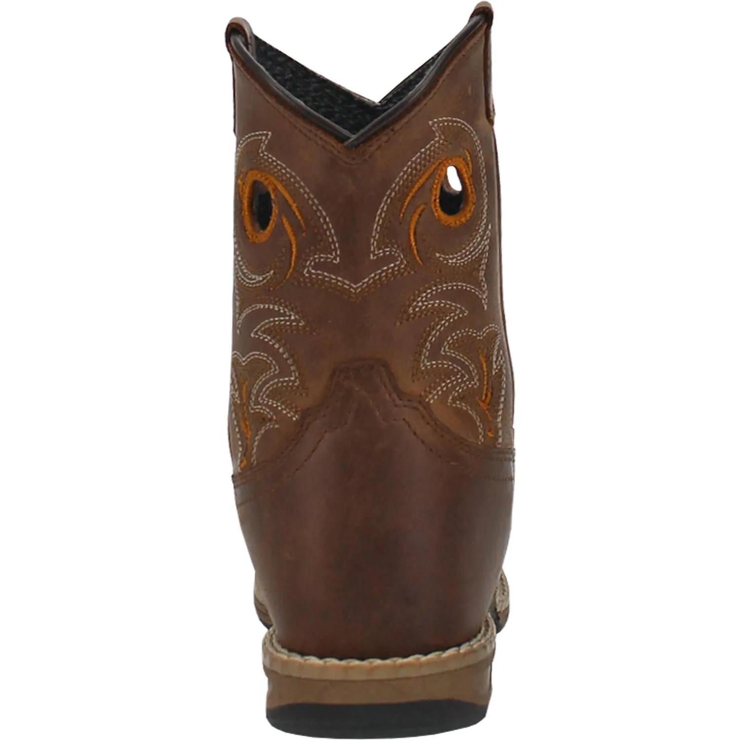 Dan Post Youth Storm's Eye Jr Brown Square Toe Boots DPC3964