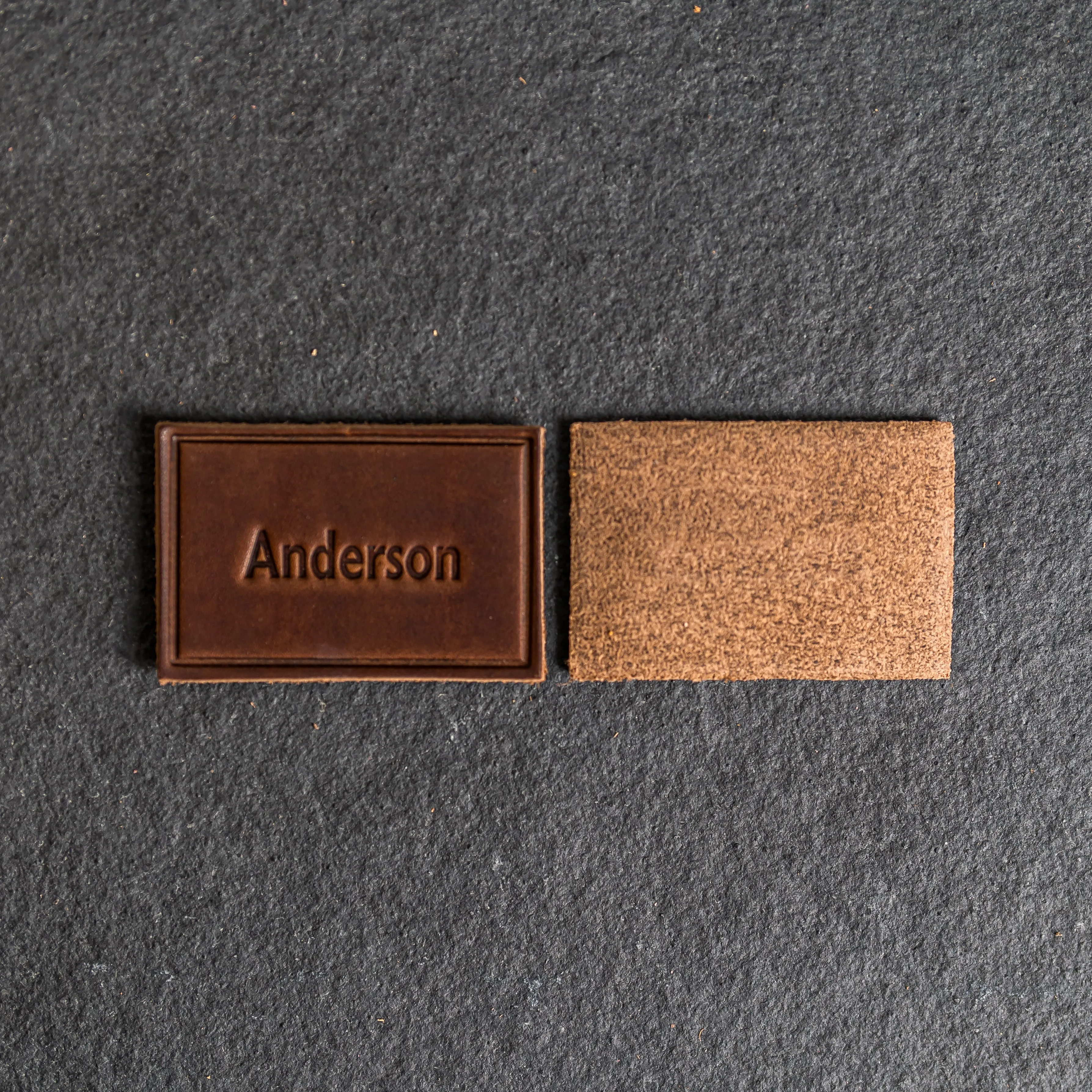 Deer Leather Patches with optional Velcro added
