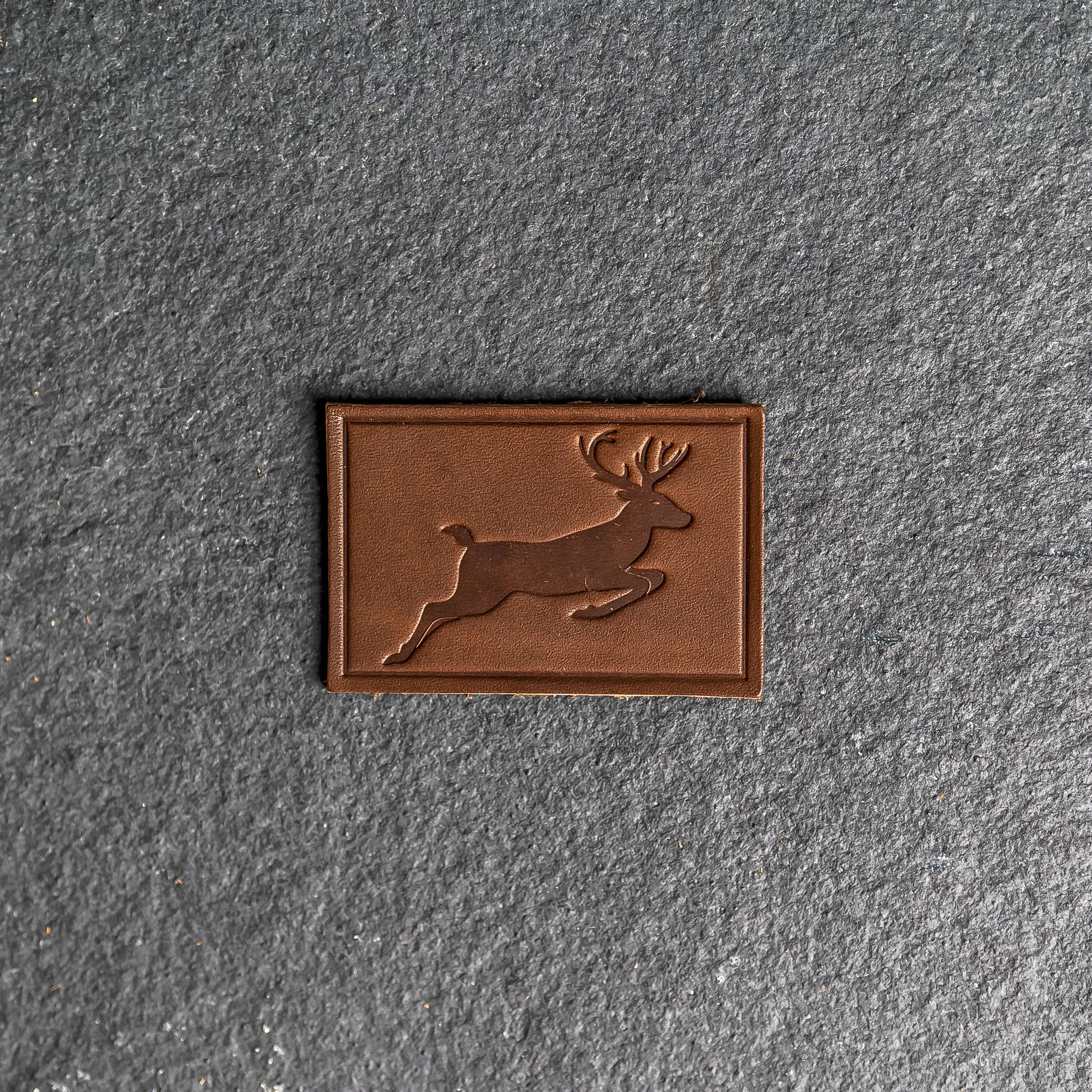 Deer Leather Patches with optional Velcro added