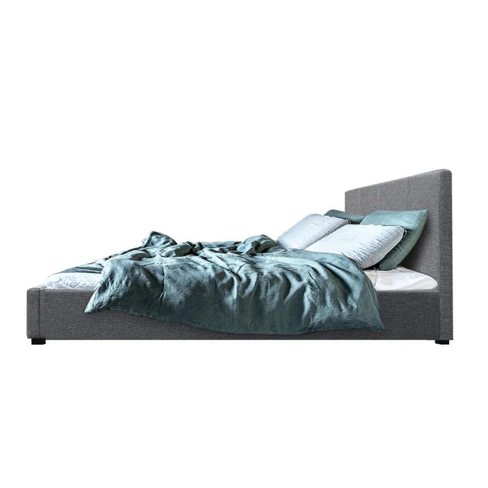 Elwood Storage Queen Bed Frame Grey