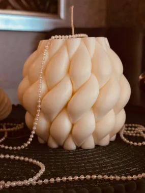 Extra Large Rope Pillar Candle