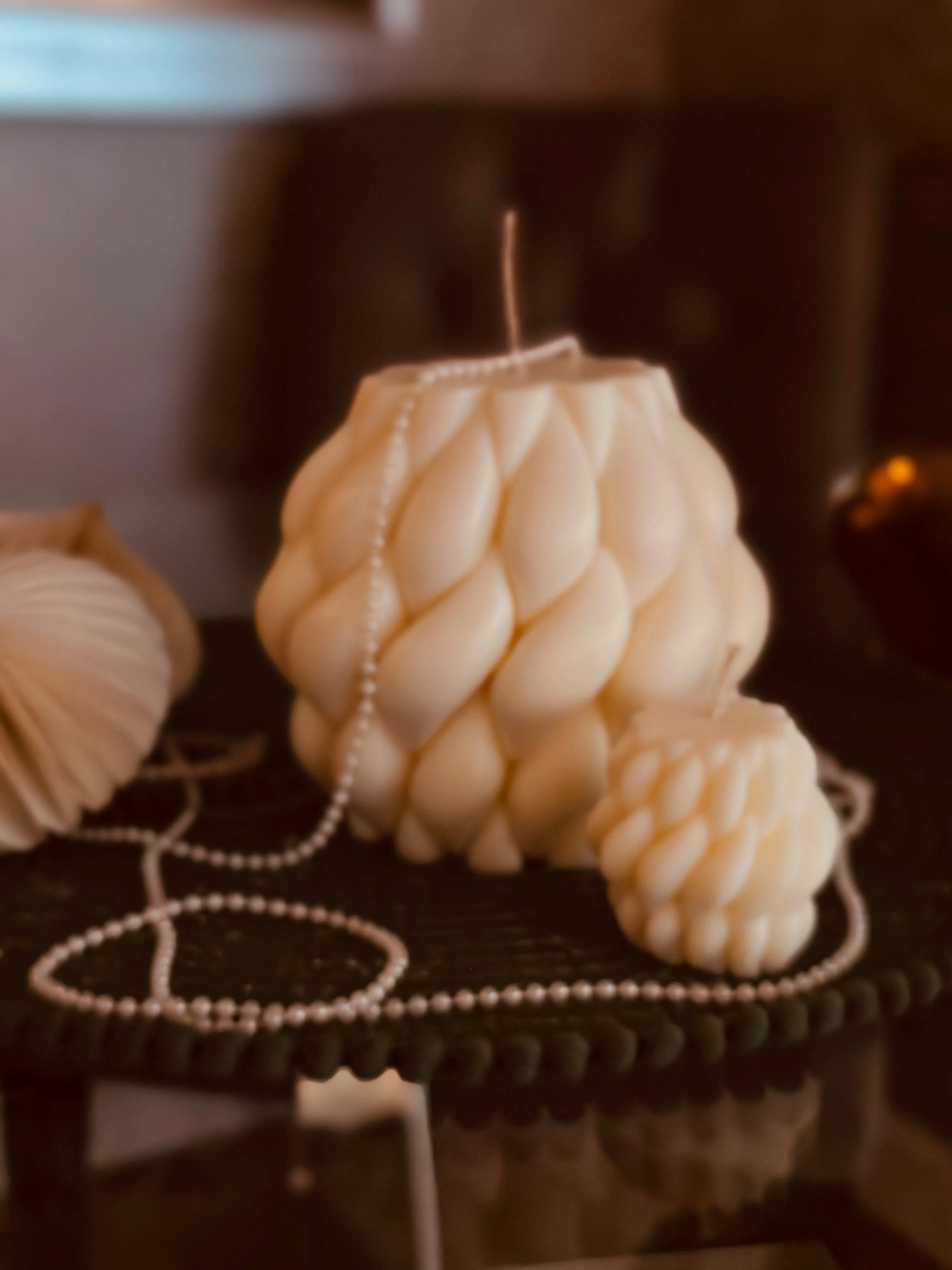 Extra Large Rope Pillar Candle