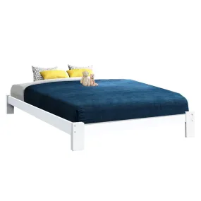 Fairy Wooden Queen Bed Frame White