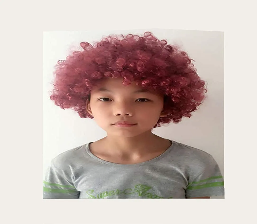 FancyDressWale Colorful Unisex Party Prop Wigs for Kids and Adults
