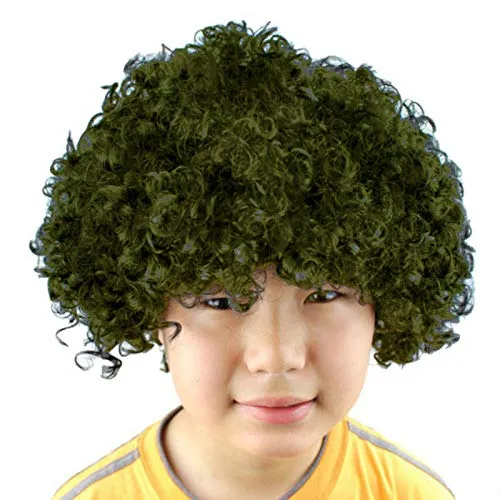 FancyDressWale Colorful Unisex Party Prop Wigs for Kids and Adults