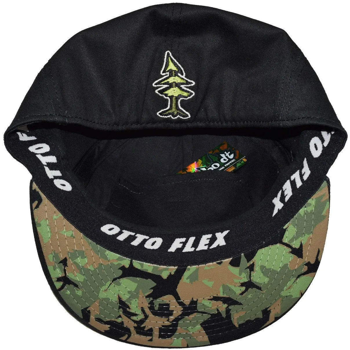 Flat Bill Wooded Stash Otto Custom Hat