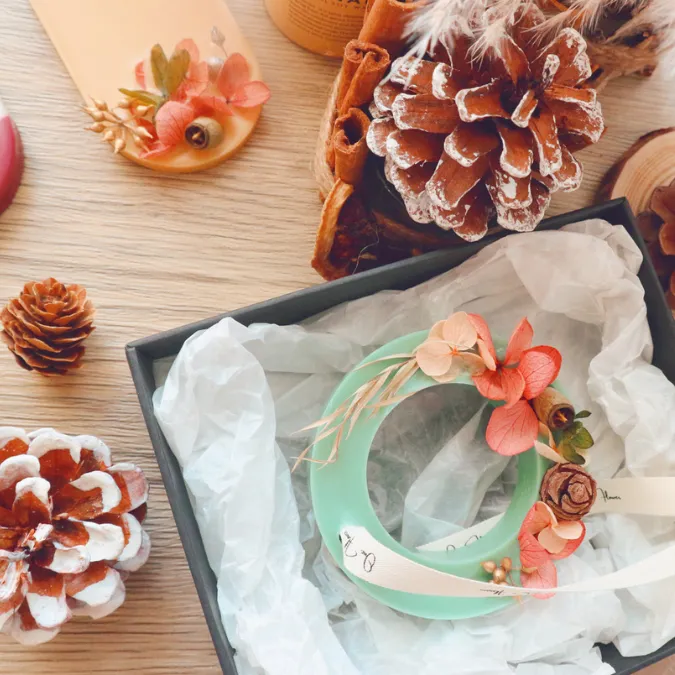 Floral Candle Holder   Natural Soy Wax Perfumer Workshop 2 hours