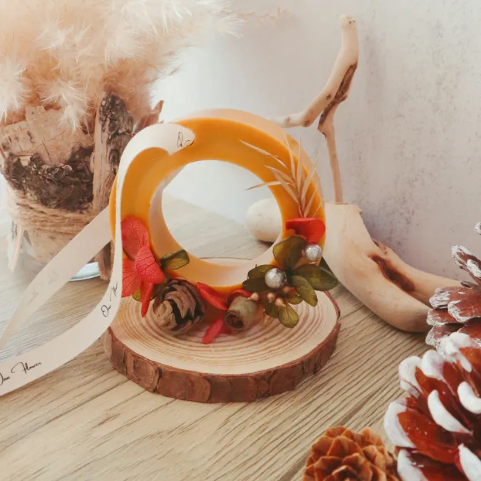 Floral Candle Holder   Natural Soy Wax Perfumer Workshop 2 hours