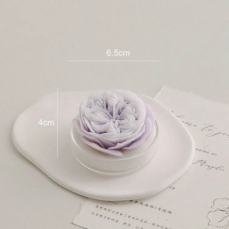 Flower Scented Candle | Purple Austin Rose