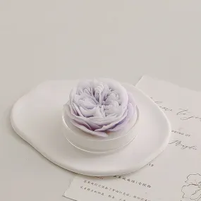 Flower Scented Candle | Purple Austin Rose