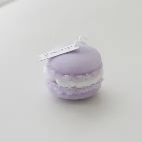 Food Scented Candle | Purple Macaron