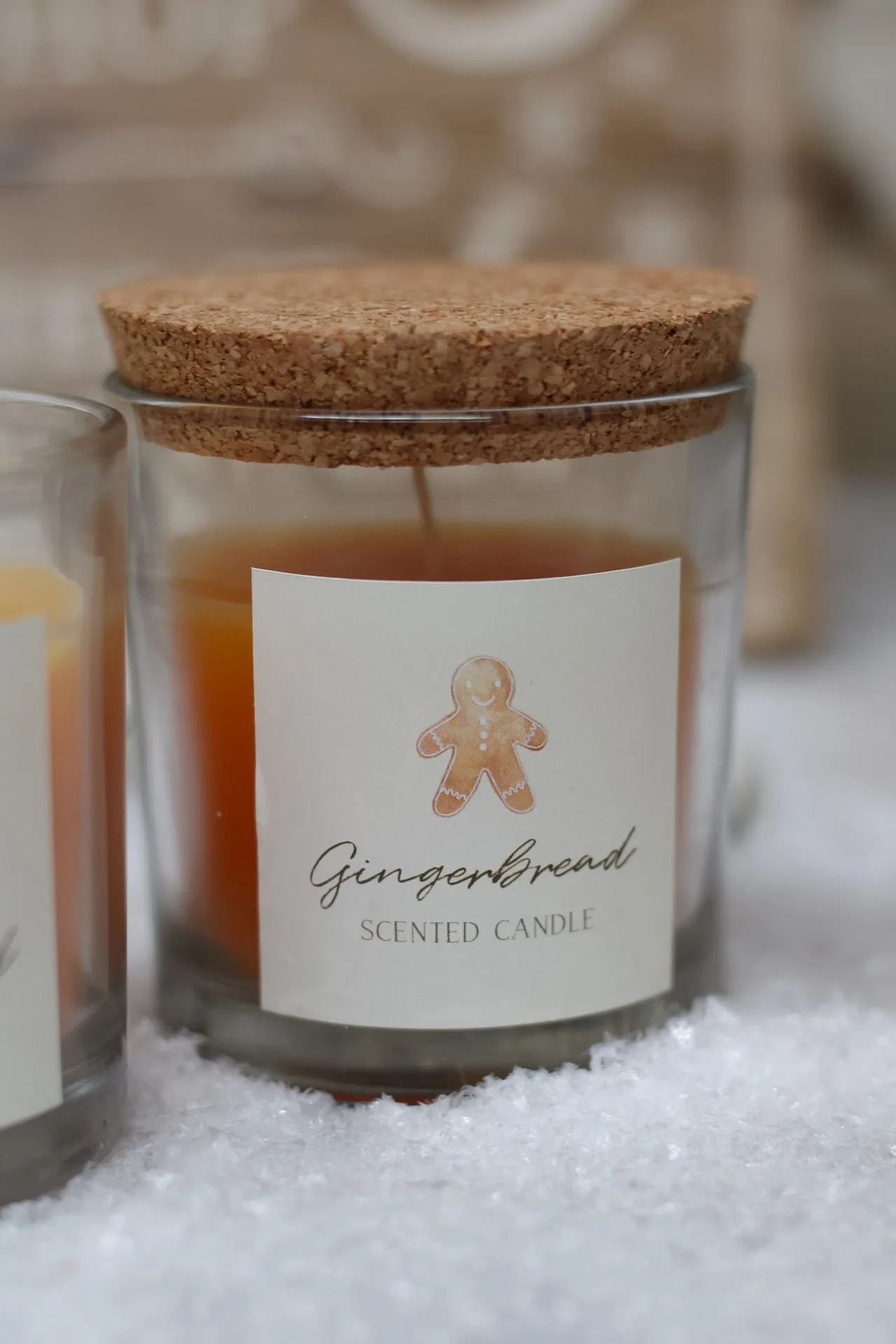 Gingerbread Scented Candles | Set of 2