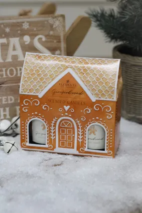 Gingerbread Scented Candles | Set of 2