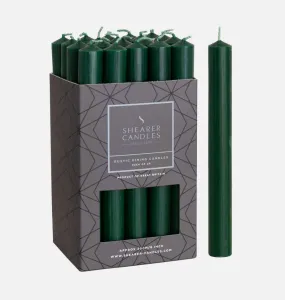 Green 8 inch Dinner Candles x 20