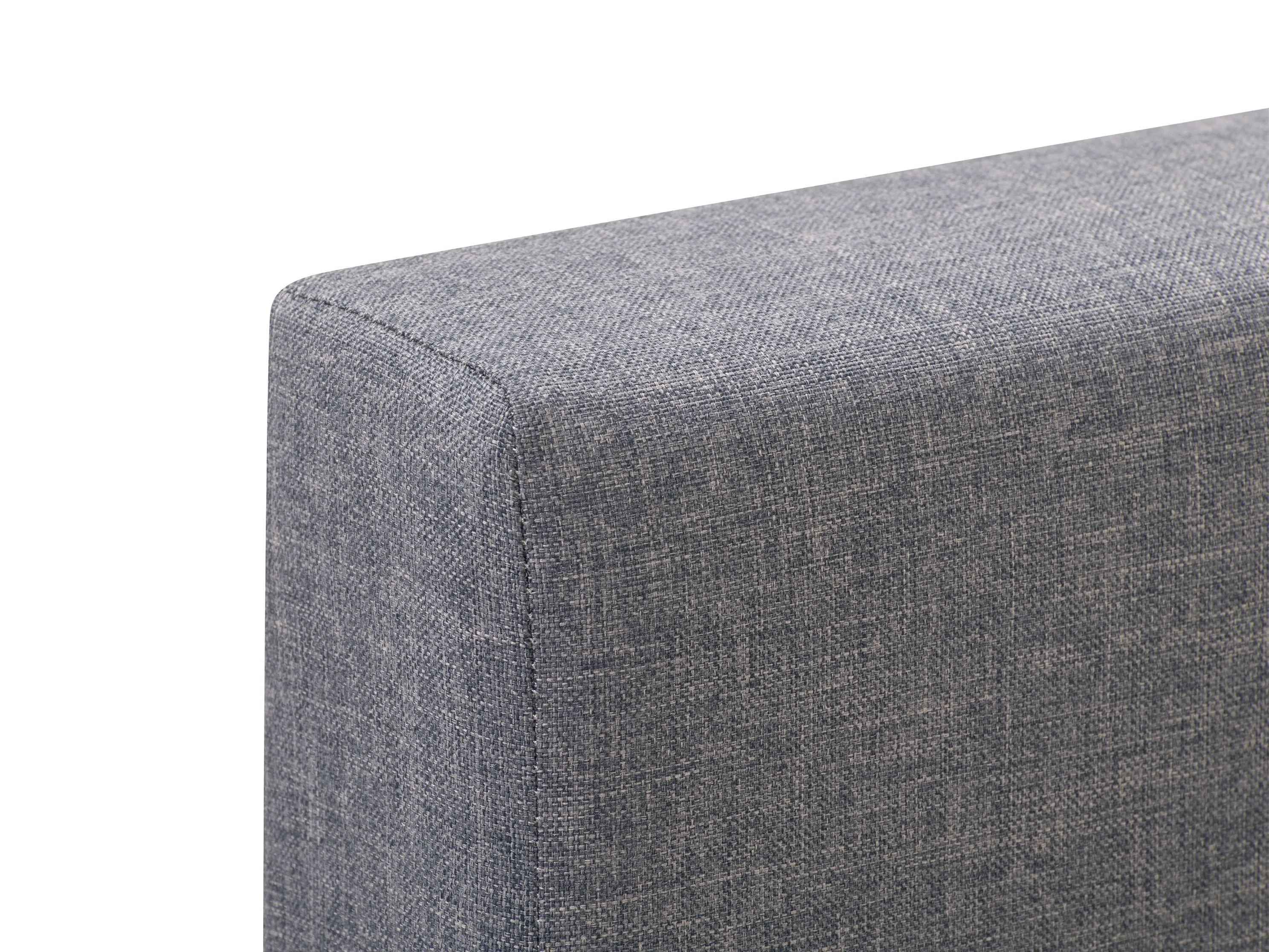 Grey Contemporary Twin/Single Bed