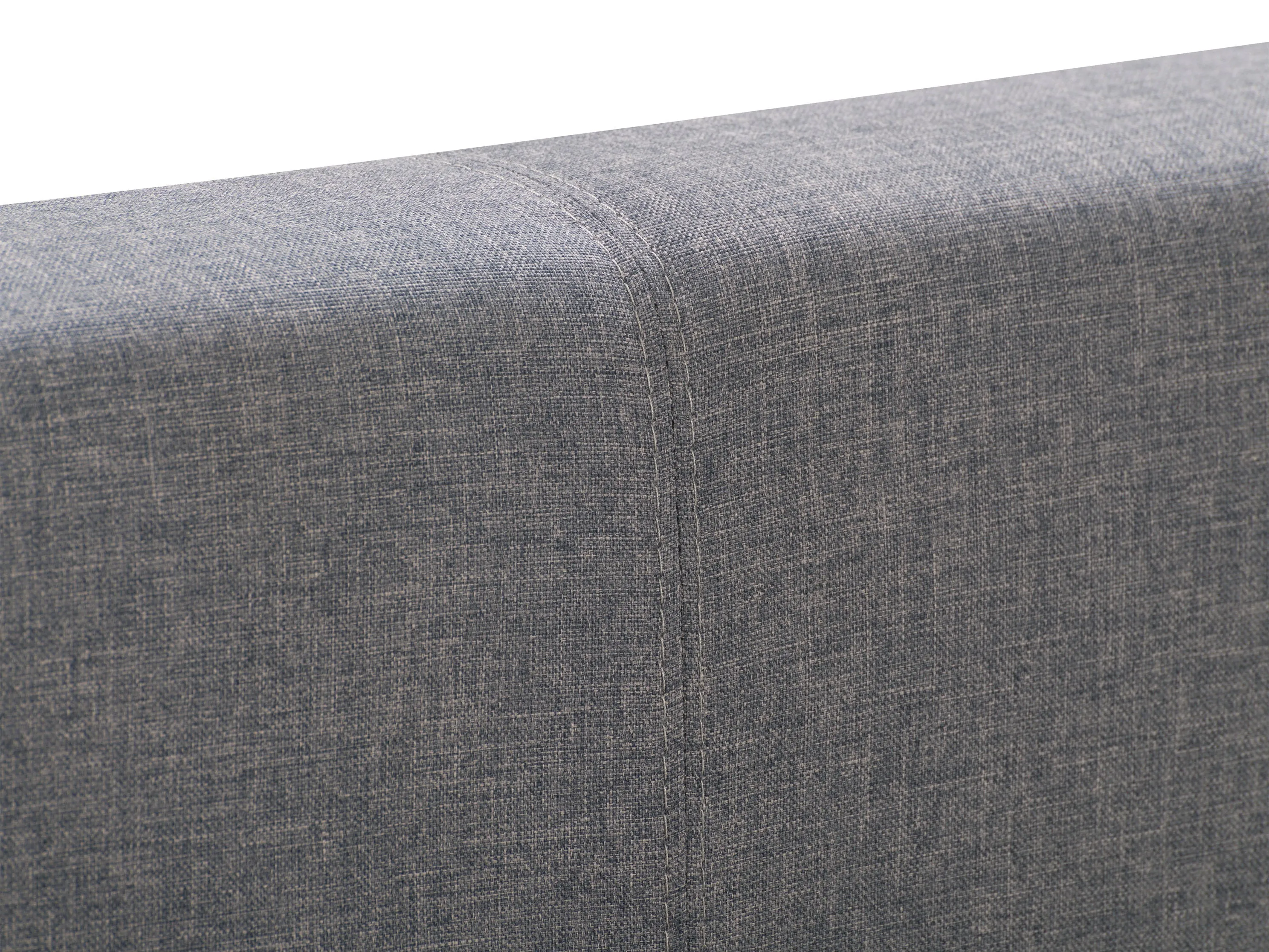 Grey Contemporary Twin/Single Bed