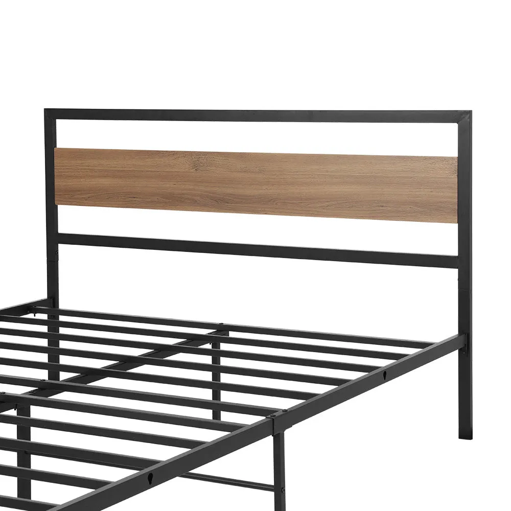 Heavy Duty Double Bed Frame Metal Base - Artiss DREW