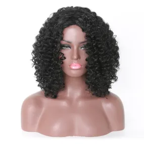High Quality Women’s Natural Realistic Wigs Fashion Synthetic Wig Fake Hair