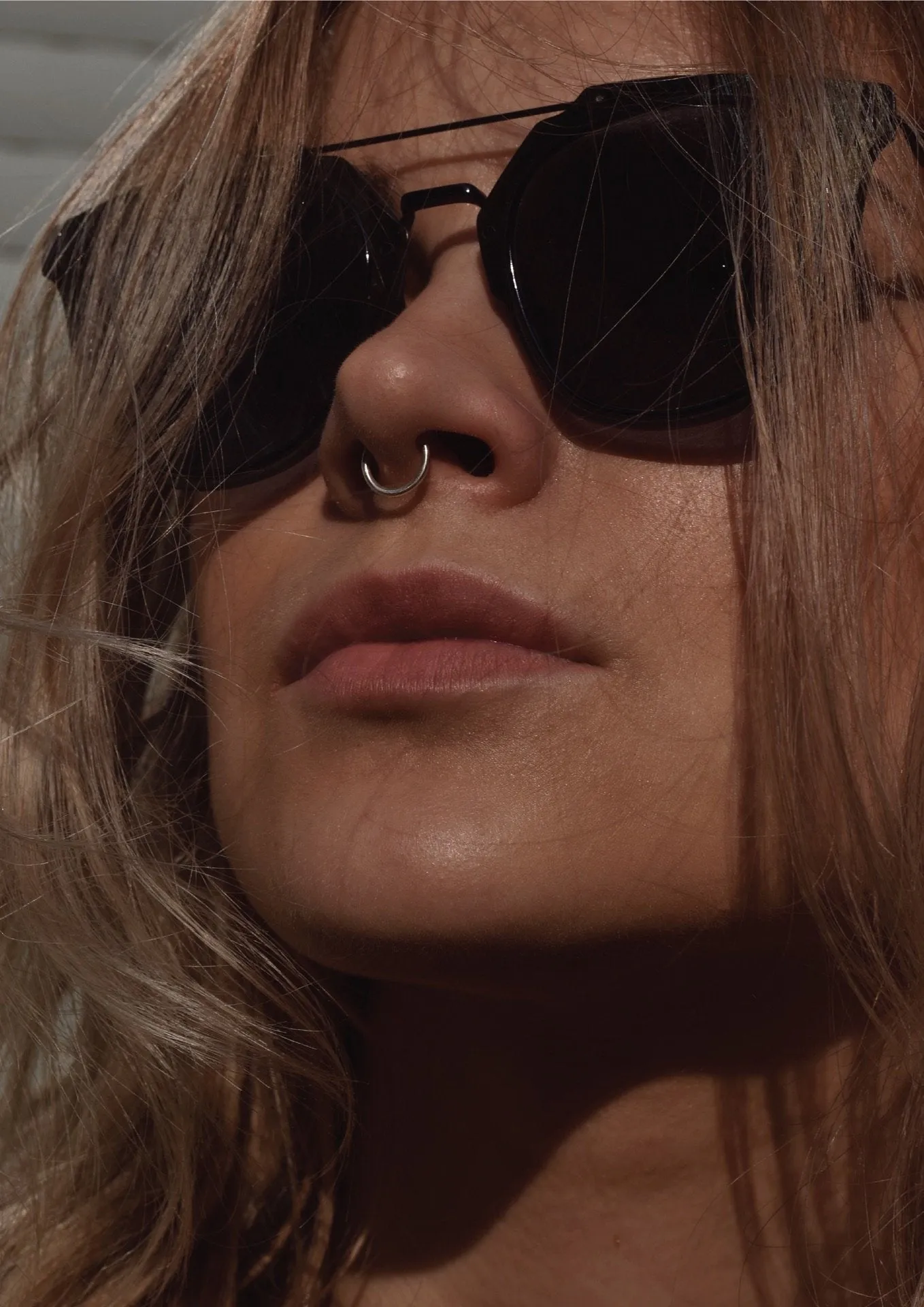 Just Chillin Nose Cuff Silver
