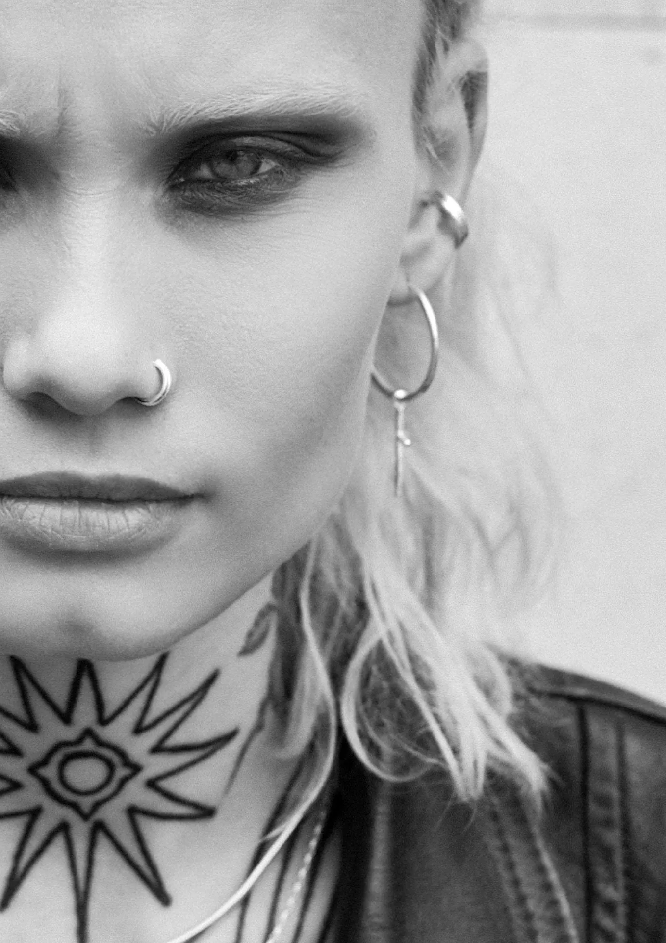 Just Chillin Nose Cuff Silver