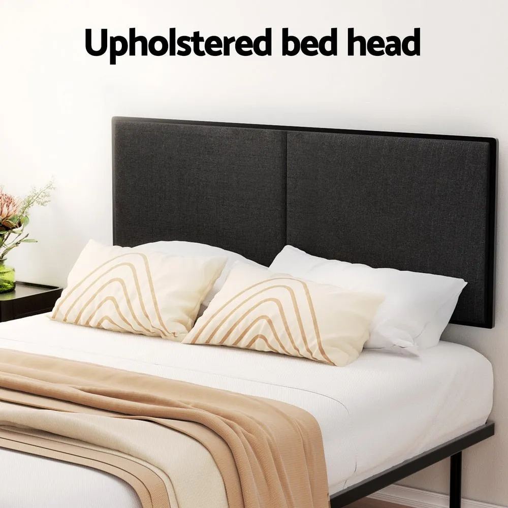 Kembla Metal Queen Bed Frame Black
