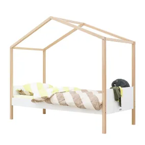 Liam Single Bed Natural/White