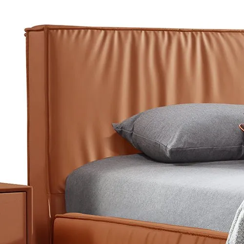 Louis Queen Bed Frame in Premium Leatherette