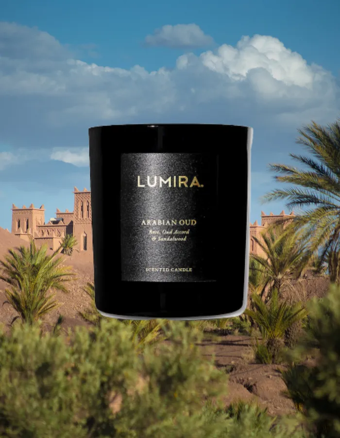 Lumira 'Arabian Oud' 80hr Candle